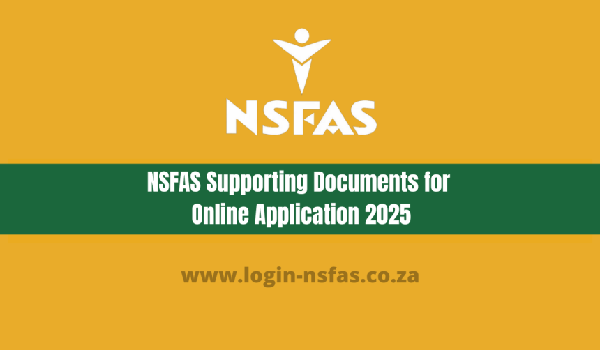 NSFAS Supporting Documents