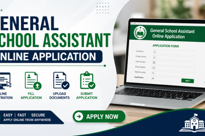General School Assistant Online Application