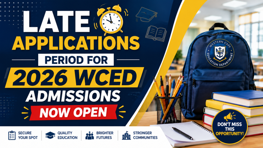 Late Applications Period For 2026 WCED Admissions Now Open