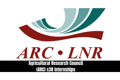 Agricultural Research Council (ARC) x38 Internships