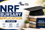 NRF Bursary Application For 2026