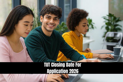 TUT Closing Date For Application 2026
