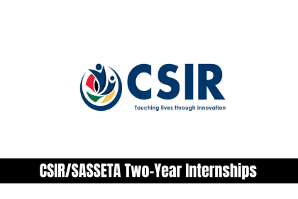 CSIR/SASSETA Two-Year Internships