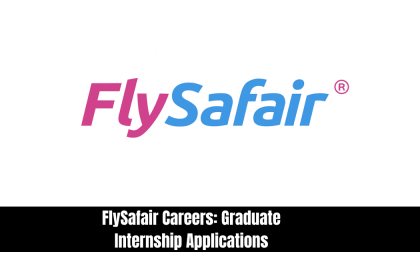 FlySafair Careers: Graduate Internship Applications Open for 2026
