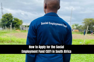 Apply for the Social Employment Fund (SEF) in South Africa