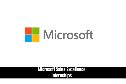 Microsoft Sales Excellence Internships
