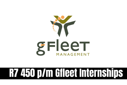 R7 450 p/m Gfleet Internships