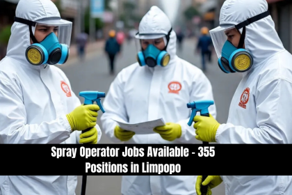 Spray Operator Jobs Available