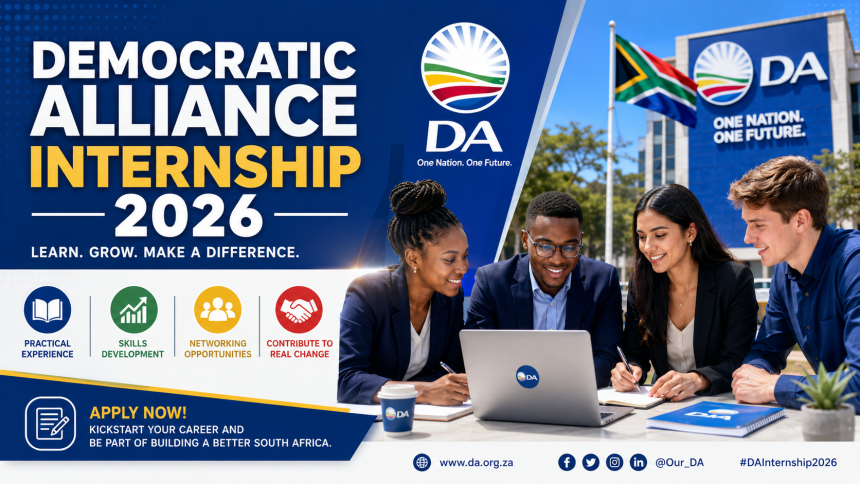 Democratic Alliance Internship 2026