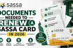 Documents Needed To Renew a Sassa Card in 2026