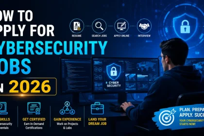 How to Apply for Cybersecurity Jobs in 2026