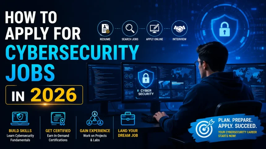 How to Apply for Cybersecurity Jobs in 2026