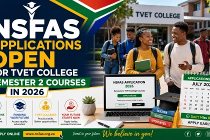 NSFAS Applications Open for TVET College