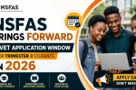 NSFAS Brings Forward TVET Application Window