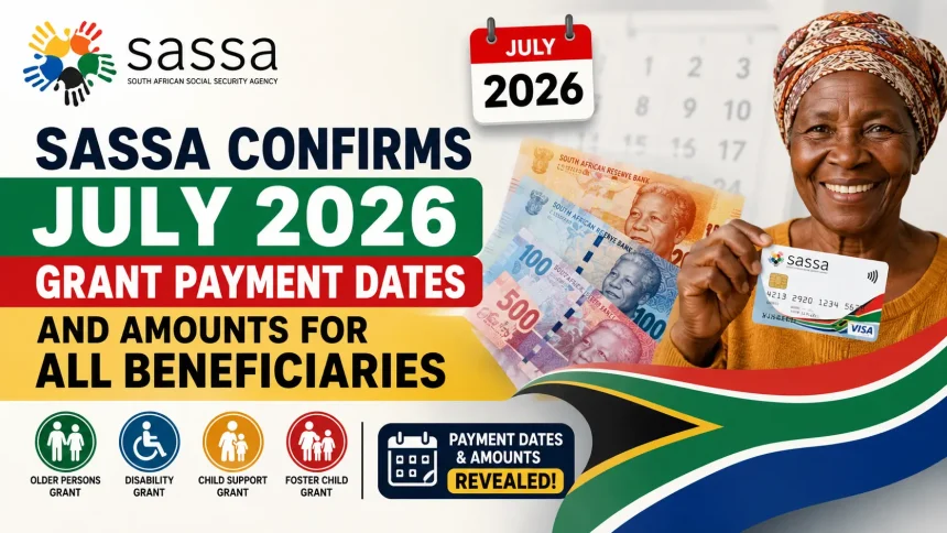 Sassa Confirms July 2026