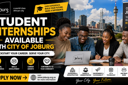Student Internships Available With City of Joburg