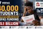 40,000 Students Improperly Received NSFAS Funding
