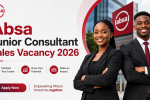 Absa Junior Consultant Sales Vacancy 2026