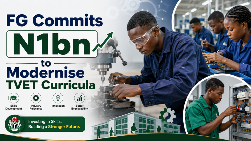 FG Commits N1bn to Modernise TVET Curricula