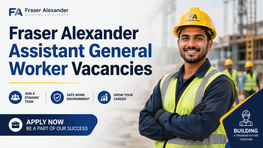 Fraser Alexander Assistant General Worker Vacancies