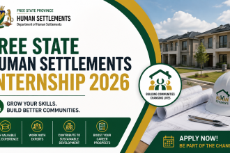 Free State Human Settlements Internship 2026