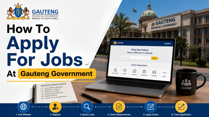 How To Apply For Jobs At Gauteng Government