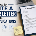 How to Write a Cover Letter for Job Applications