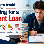 Mistakes to Avoid When Applying for a Student Loan