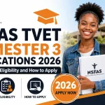 NSFAS TVET Trimester 3 Applications 2026