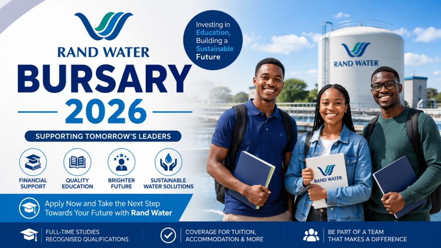 Rand Water Bursary 2026