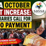SASSA October Grant Increase
