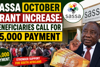 SASSA October Grant Increase