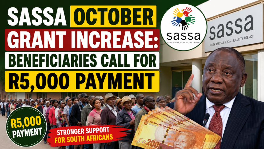 SASSA October Grant Increase