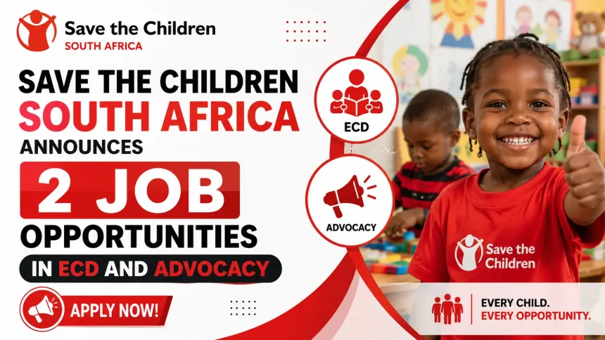 Save the Children South Africa Announces