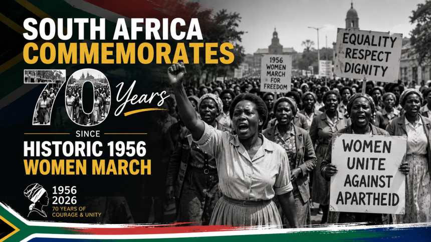 South Africa Commemorates 70 Years