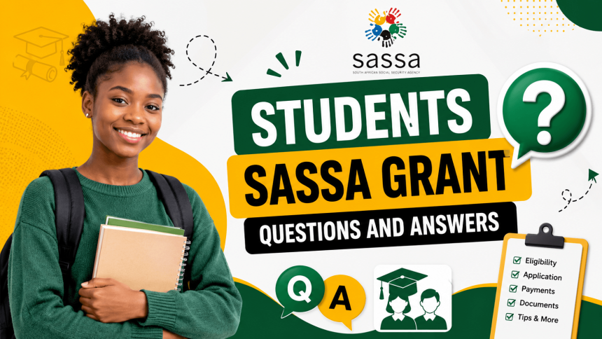 Students SASSA Grant Questions and Answers