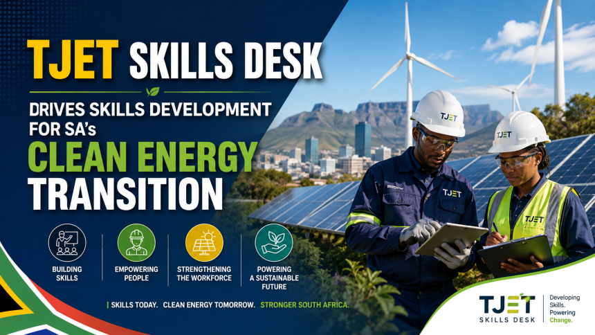 TJET Skills Desk Drives Skills Development for SA Clean Energy Transition
