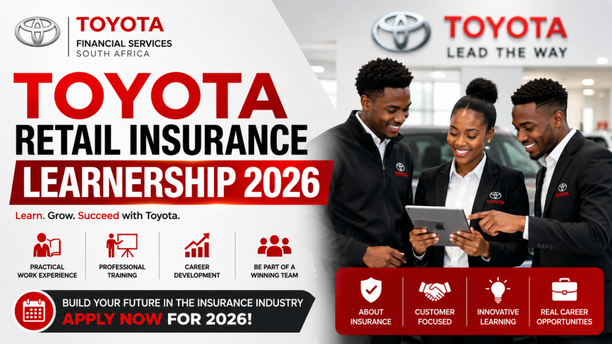 Toyota Retail Insurance Learnership 2026