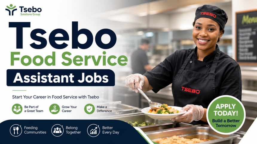 Tsebo Food Service Assistant Jobs