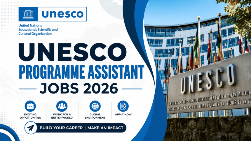 UNESCO Programme Assistant Jobs