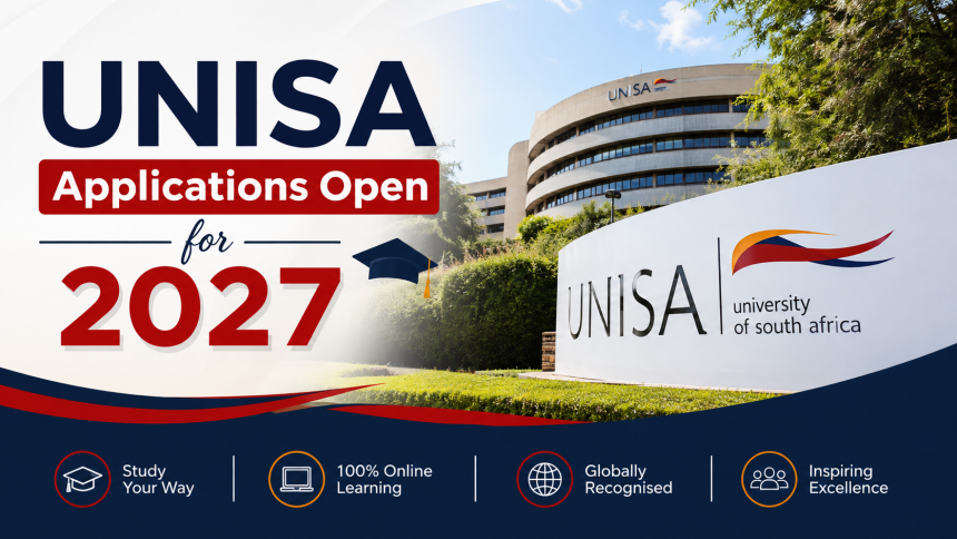 UNISA Applications Open for 2027