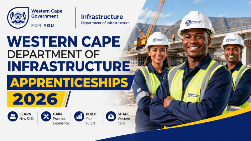 Western Cape Department of Infrastructure Apprenticeships 2026