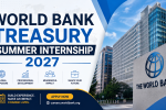 World Bank Treasury Summer Internship 2027