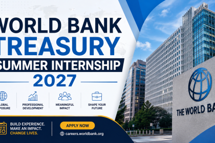 World Bank Treasury Summer Internship 2027