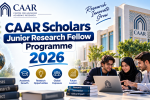 CAAR Scholars Junior Research Fellow Programme 2026