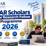 CAAR Scholars Junior Research Fellow Programme 2026