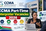 CCMA Part-Time Interpreter Vacancies 2026