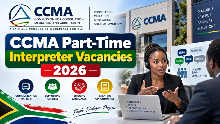 CCMA Part-Time Interpreter Vacancies 2026
