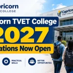 Capricorn TVET College 2027 Applications Now Open