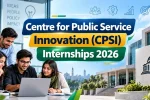 Centre for Public Service Innovation (CPSI) Internships 2026